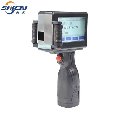Handheld Inkjet Printer Touch Screen Dates Logo Laser Coder Label QR Bar Code NF
