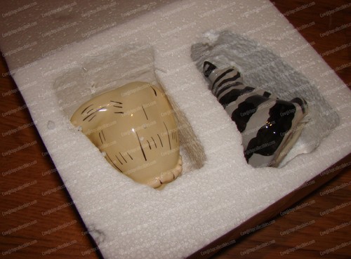 Studio H, Cat's RACHEL & SIDNEY Salt & Pepper Shakers (15434) Ceramic - 第 3/11 張圖片
