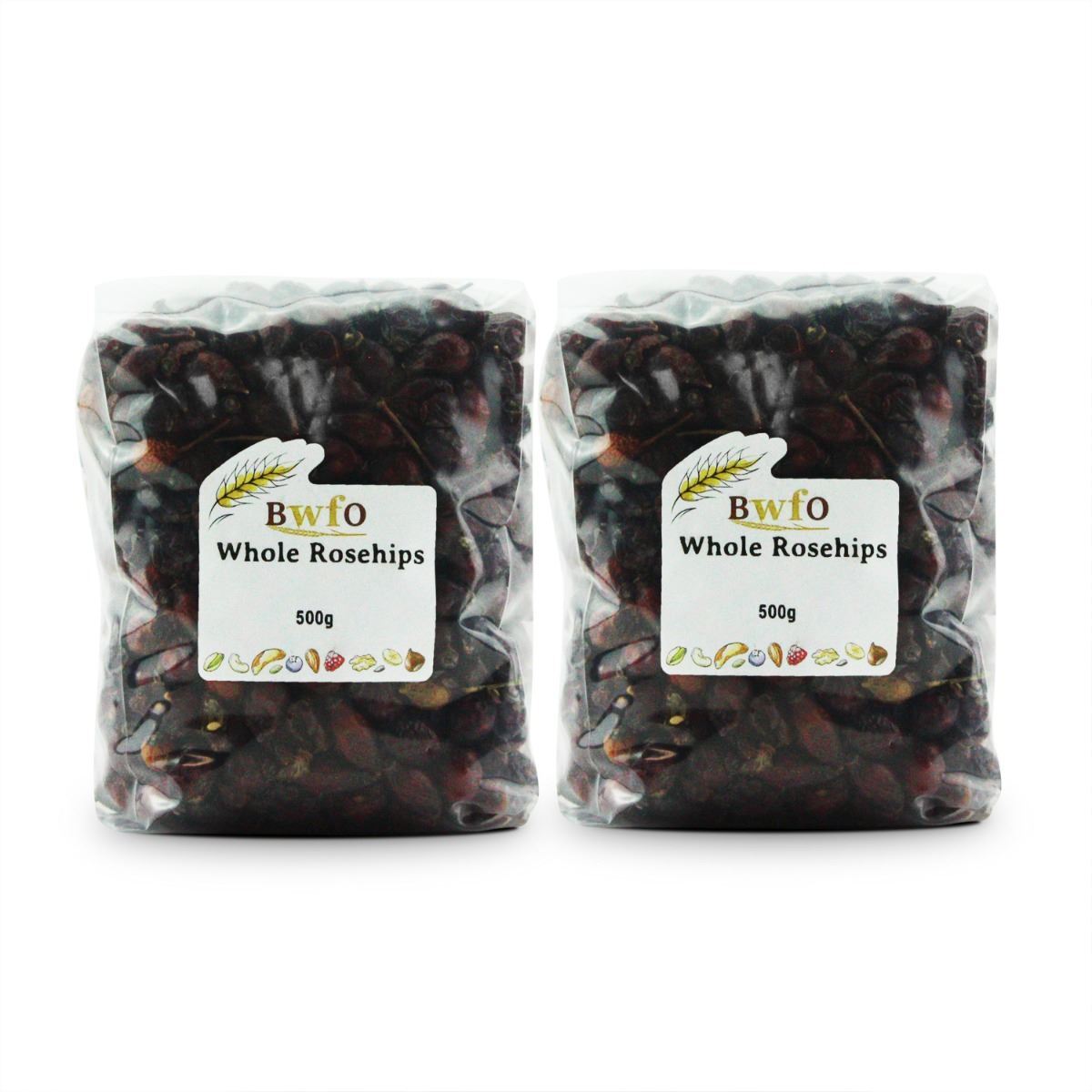 Whole Rosehips 1kg | BWFO | Free UK Mainland P&P