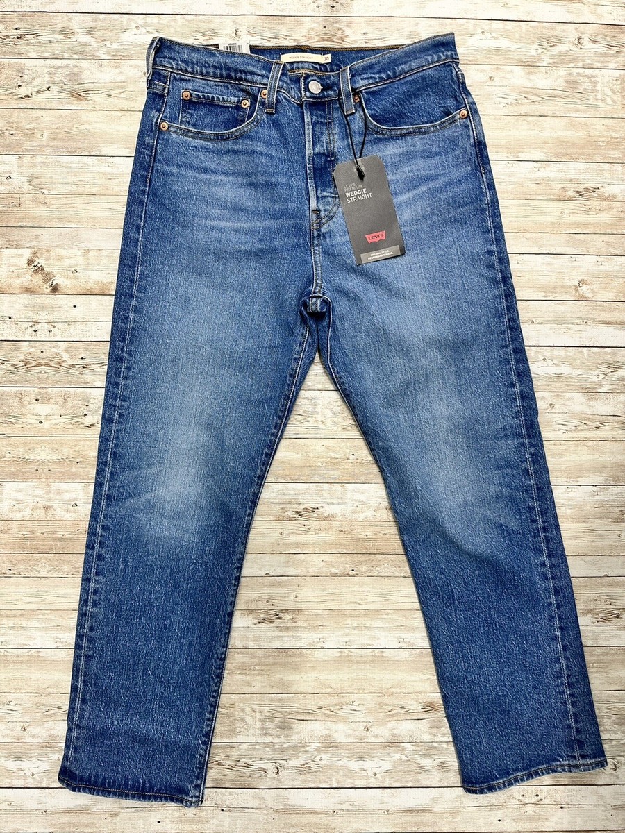 LEVIS Big E Women's Sz 30 L28 Wedgie Tapered Leg Vintage 501 Style