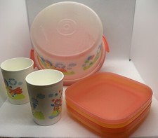 TUPPERWARE Tupper ToyBirthday MINI PARTY SET CAKE