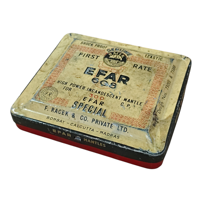 ライト・ランタン EFAR 608 Vintage Old Antique Rare EFAR 608 Lantern & Lamp Gas Adv. Litho