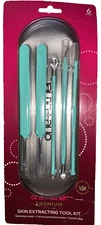 Premium 5-Piece Stainless Steel Skin Extracting Tool Kit 372184