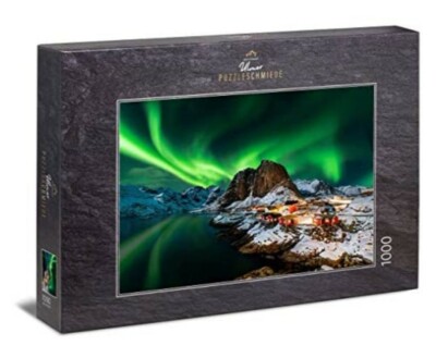 ULMER PUZZLESCHMIEDE  Aurora Borealis - Nordlichter  1000 Teile PUZZLE neu