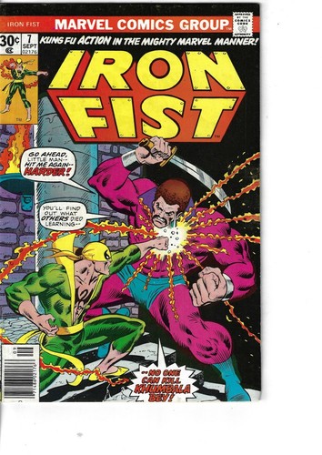 Iron Fist 7 Misty Knight Khumbala Fine- 1976 Glossy 