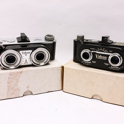 Videon & Videon II Cameras Beautiful Pair Of Vintage Collectables Must See