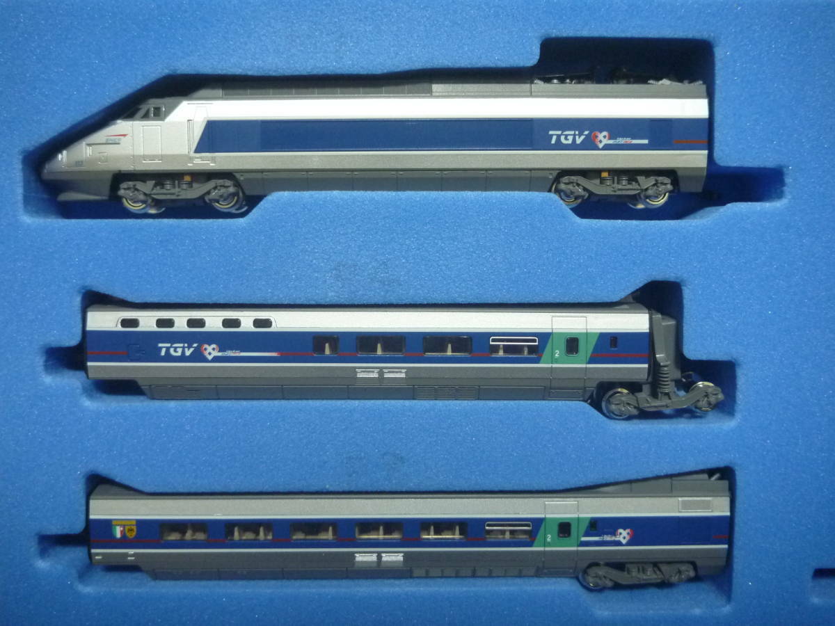 TGV La Ligne de Coeur 6両セット Nゲージ KATO N scale TGV La Ligne de coeur France Suisse 6 car set