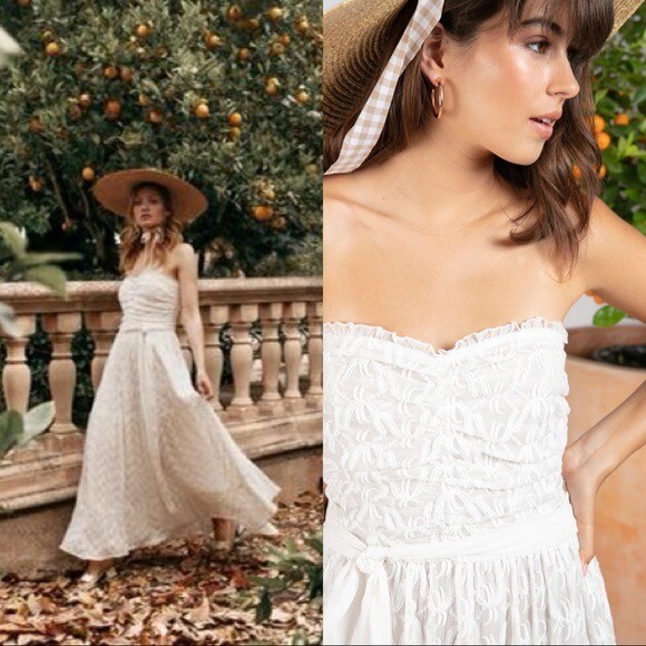 NWT SUNDRESS Amelia Lace Maxi Dress XS/S(US4) | eBay