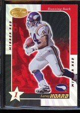 2000 Leaf Certified LEROY HOARD Mirror Red 1-Star Parallel # 56
