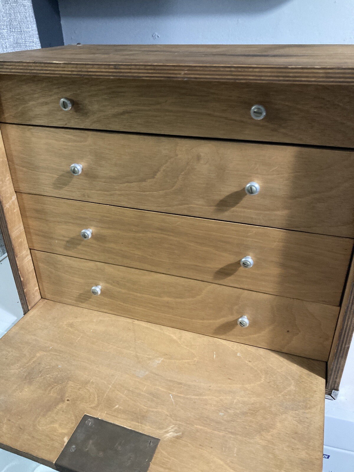 Vintage Engineers Wooden Tool eBay