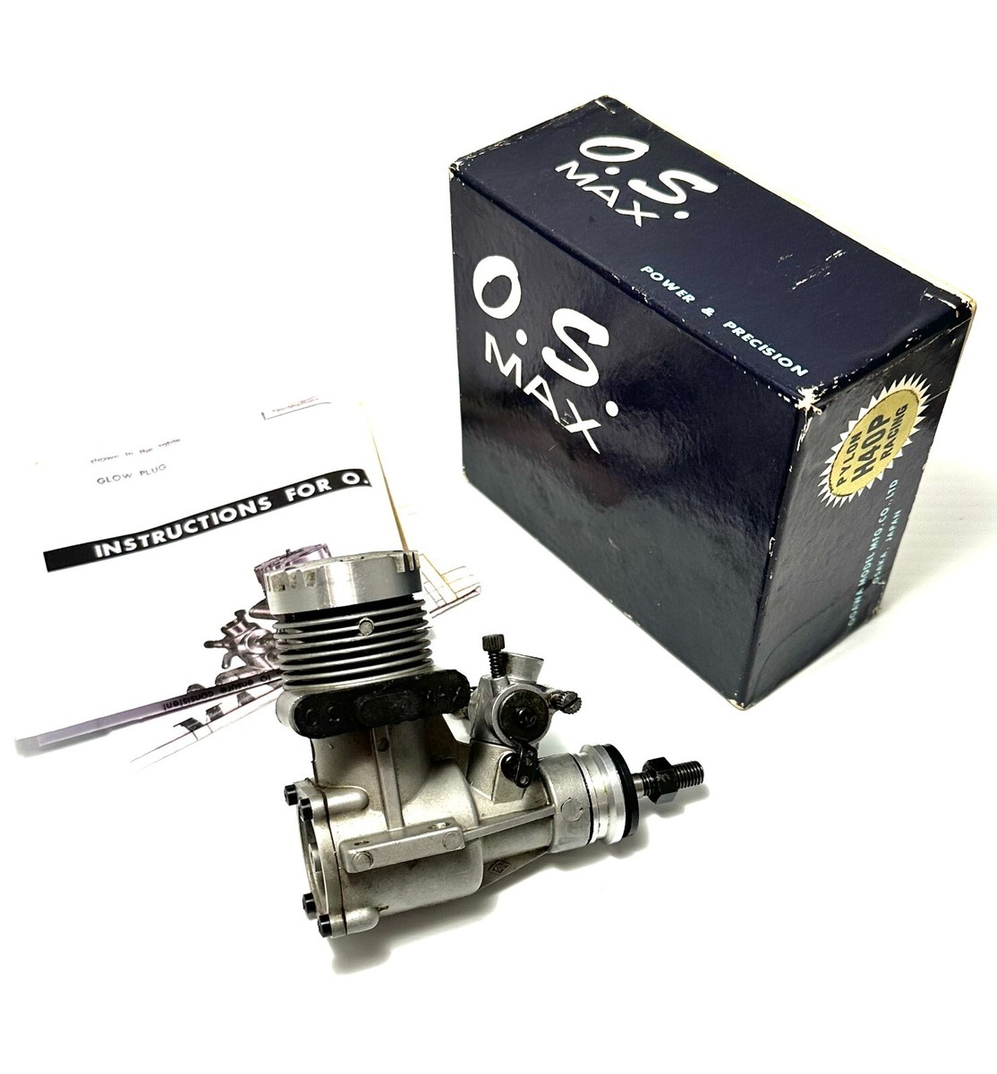 OS Max Vintage H40P Pylon Racing RC Nitro Engine w/Original Box