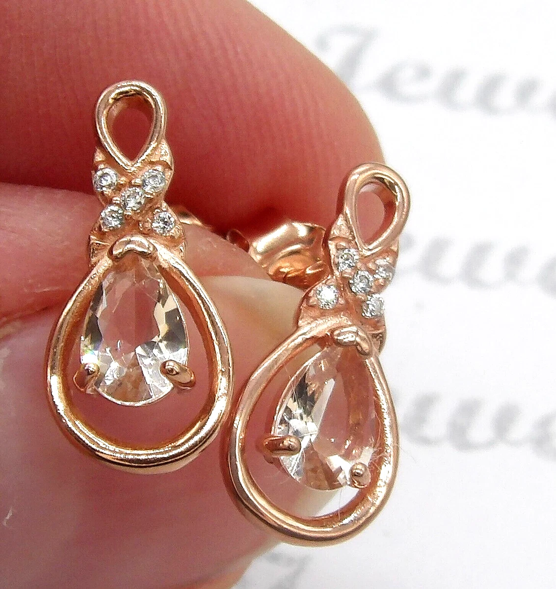 Best rose gold best sale earrings