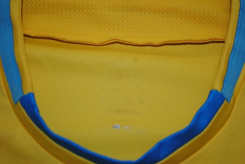 MENS SMALL UKRAINE NATIONAL TEAM FOOTBALL SOCCER SHIRT 2012-2013 JERSEY ADIDAS - 第 2/10 張圖片