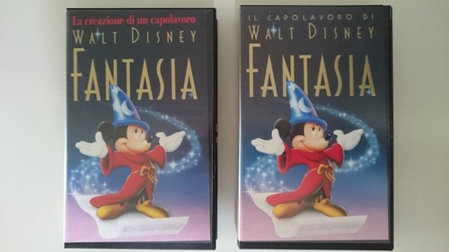 IL CAPOLAVORO DI WALT DISNEY FANTASIA 2 VIDEOCASSETTE LITOGRAFIA ORIGINALE - Foto 2 di 9