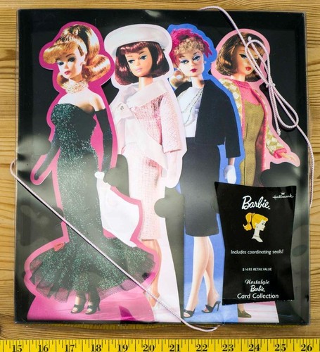 nostalgic barbie card collection