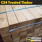 C24 Treated Timber Easy Edge Planed High Quality Construction TImber Post 4x3