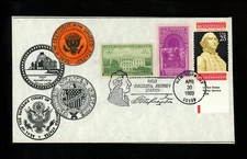 US Postal History Presidential Washington Inaugural Journey 1989 New York NY