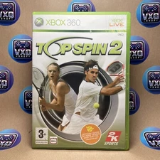 Xbox 360 Game: Top Spin 2 - Complete Multilingual - 2K Sports Good Condition