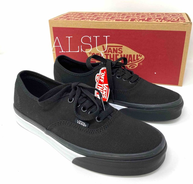 vans authentic all black ebay