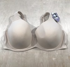 Catherines Intimates Plunge Bra Size 50 DD Underwire Style 99249 Beige