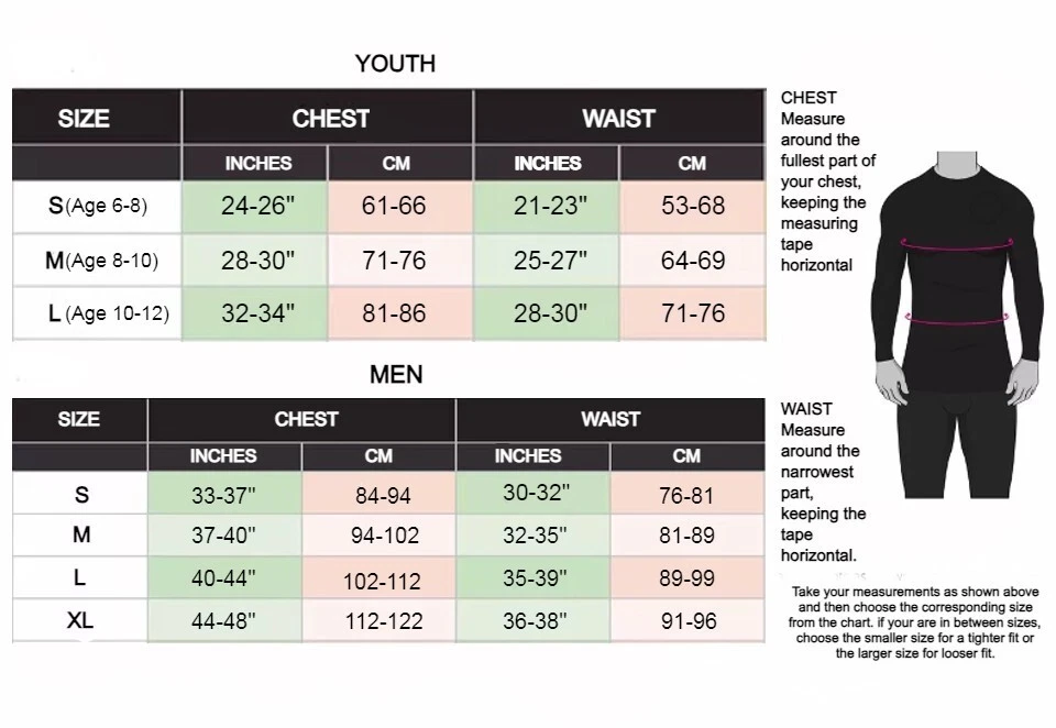 Long Sleeve Base Layer Men Compression Shirt Tight Tops Fitness Activewear S XL - Image 3 of 4