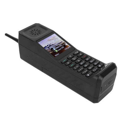 H999小哥小 迷你复古大哥大手机直板老人机32MB+32MB(带电池发货)(支架+卡套)(气柱袋打包)(亚版)(Black ) Hot - Picture 9 of 24