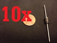 10x IN5822 VISHAY ON DO-41 Schottky Diodes & Rectifiers 40 Volt 3.0 Amp IFSM a9