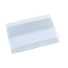 CTM Vinyl Window Inserts for Vertical Bifold or Trifold Wallets (6 Sleeves)