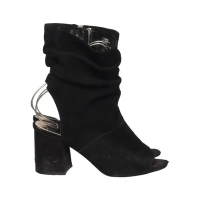 River Island, Stiefeletten, Größe: 37 1/2, Schwarz, Leder, Damen #vte - Bild 1 von 4