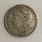 1890 Morgan Silver Dollar $1 0.9 Fine Silver Business Strike Philadelphia KM#110