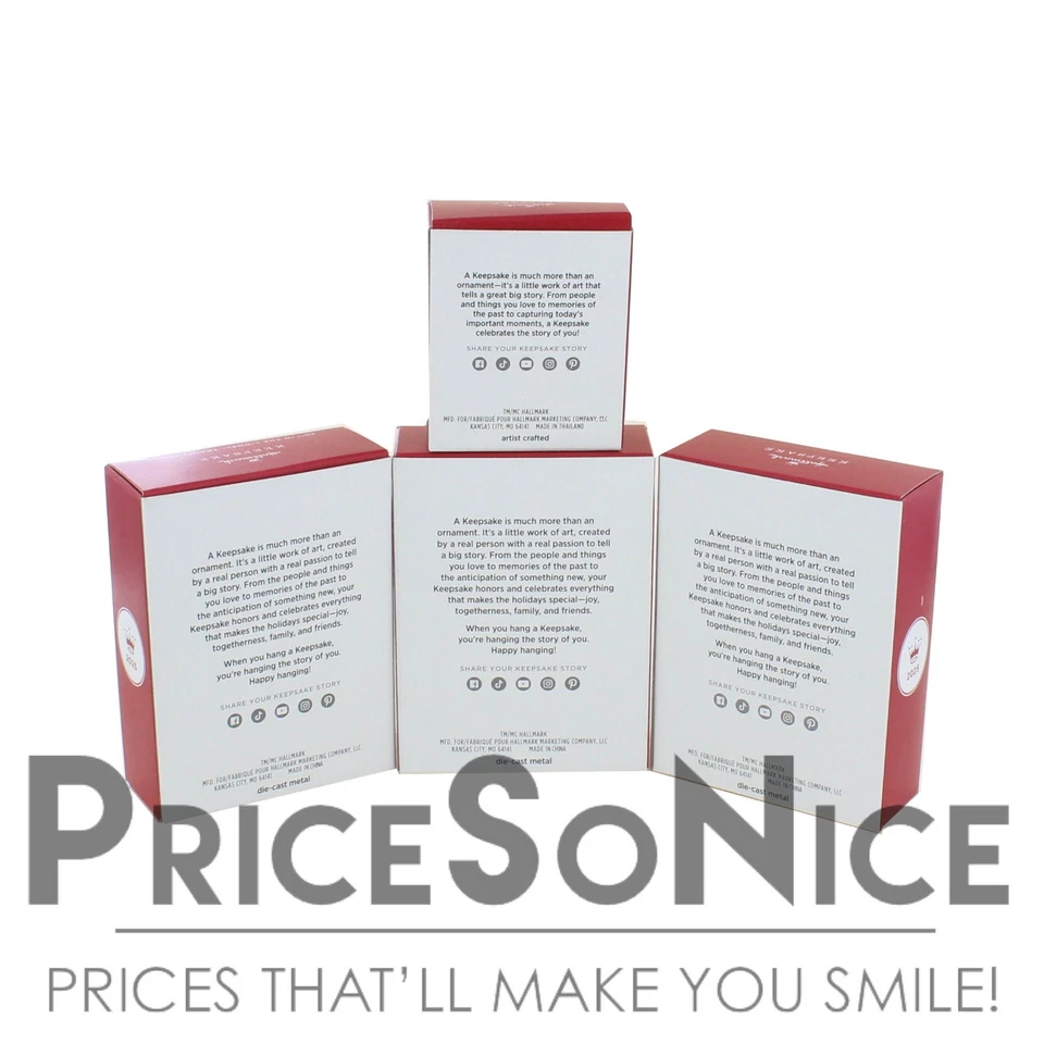 Hallmark Keepsake Ornament 2025 Train Set Collection - Over $115 value - Image 2 of 2