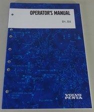 Betriebsanleitung Volvo Penta D1-13 / D1-20 / D1-30 / D2-40 ENG Stand 10/2016