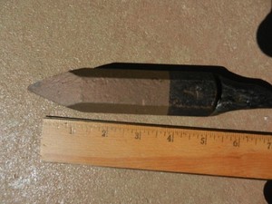 Vintage "NOS" blacksmith copper head soldering iron No. 4 Octagon  12.75" long