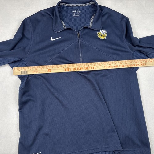 Nike Dri Fit Michigan Wolverines Retro Sailor Hat Quarter Zip Long Sleeve XXL - Picture 6 of 10