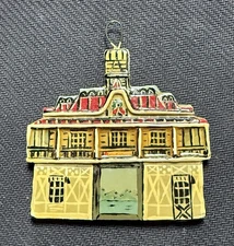 RIVERTON YACHT CLUB New Jersey Christmas Ornament Hand Made 1980s