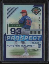 2024 Panini Prospect Edition HURSTON WALDREP #96 RC Purple Prizm /99 JA128