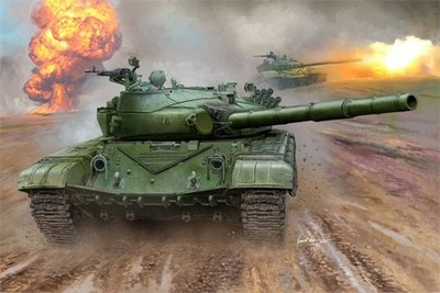 Trumpeter 1/16 T-72B MBT Kit #924