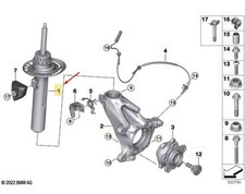 BMW X1 U11 Stoßdämpfer vorne links 31305A28A85 NEU ORIGINAL