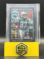 2024 Topps Chrome - Santana Moss Black XFractor /2 SSP WASHINGTON JETS