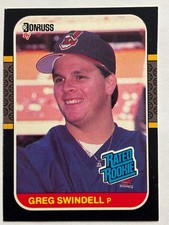 1987 Donruss #32 Greg Swindell Cleveland Indians