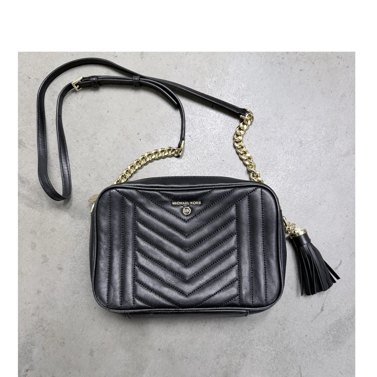 ?Michael Kors chain belt with quilted bag/crossbody The perfect piece. The Nolita, it always makes the cut! Find  main image 3