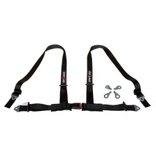 DriftShop 4 points bretelles ceinture de sécurité 2" noir Road Approved
