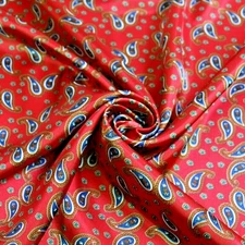Scarf Scarves Oblong Neckerchief Wild Rag Western Bandana silky paisley