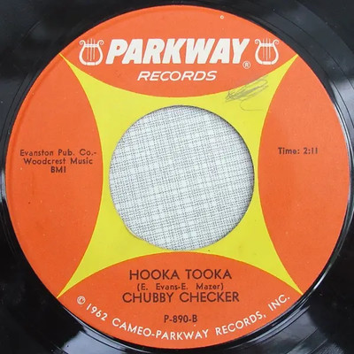 Chubby Checker Loddy Lo / Hooka Tooka Vinyl Single 7inch Parkway