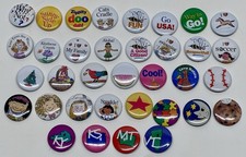 American Girl Doll Grin Pins Pleasant Company Retired Mixed Lot of 35 - 1990s