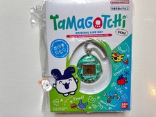 Tamagotchi Original Color Collection Gen 2 P2 Transparent Mint Chocolate Glitter