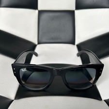 Ray-Ban Unisex Mega Wayfarer Sunglasses RB0840S 901/3M Gradient Blue Lens