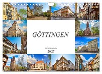 "Calendar 2027 · US Version · GöTtingen Impressions (Wall Calendar 2027 12\" × 8\""