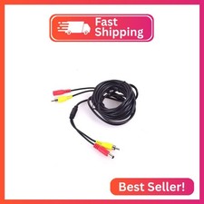 Car RCA DC Audio Video AV Extension Cable for CCTV Security, Truck Bus Trailer R