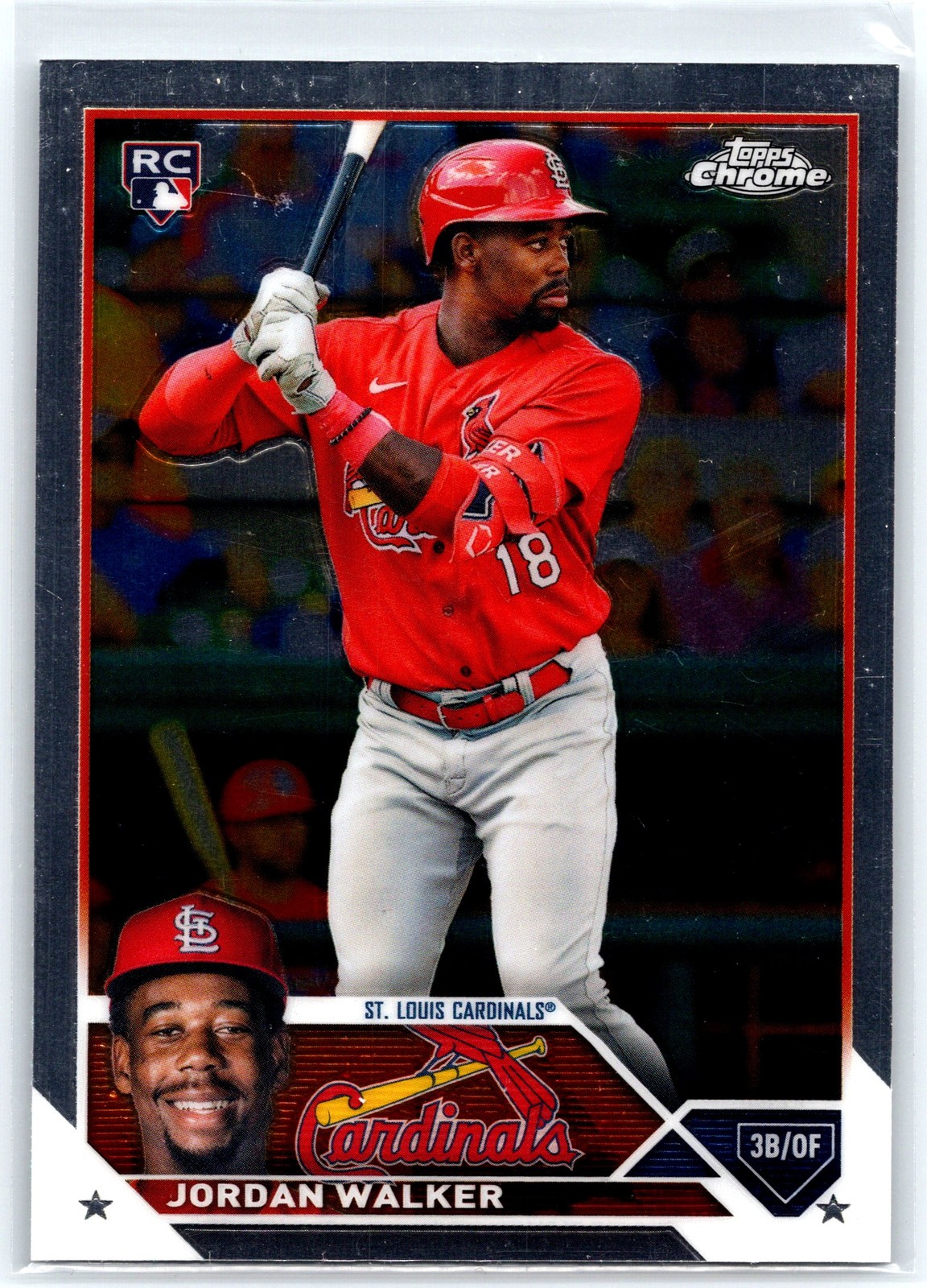 2023 Topps Chrome #209 Jordan Walker